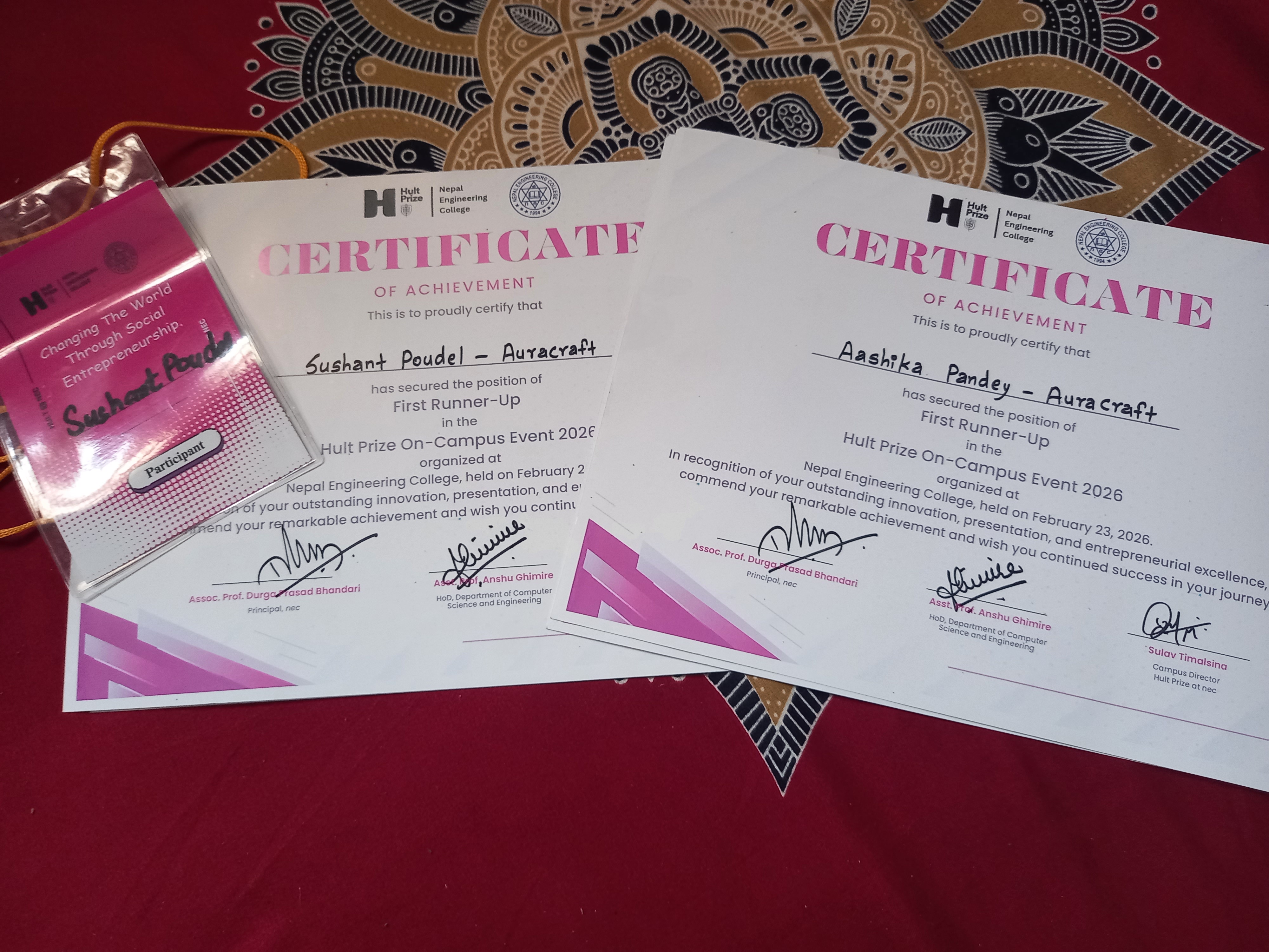 Hult Prize 2025 — 1st Runner Up